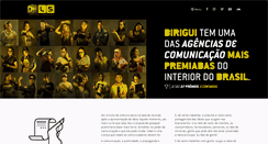 Desktop Screenshot of dlscomunicacao.com.br